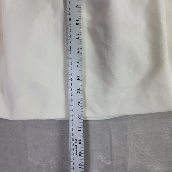 J. Crew Cream Box Pleated Crepe Women's Skirt | Size 6 - Picture 6 of 7